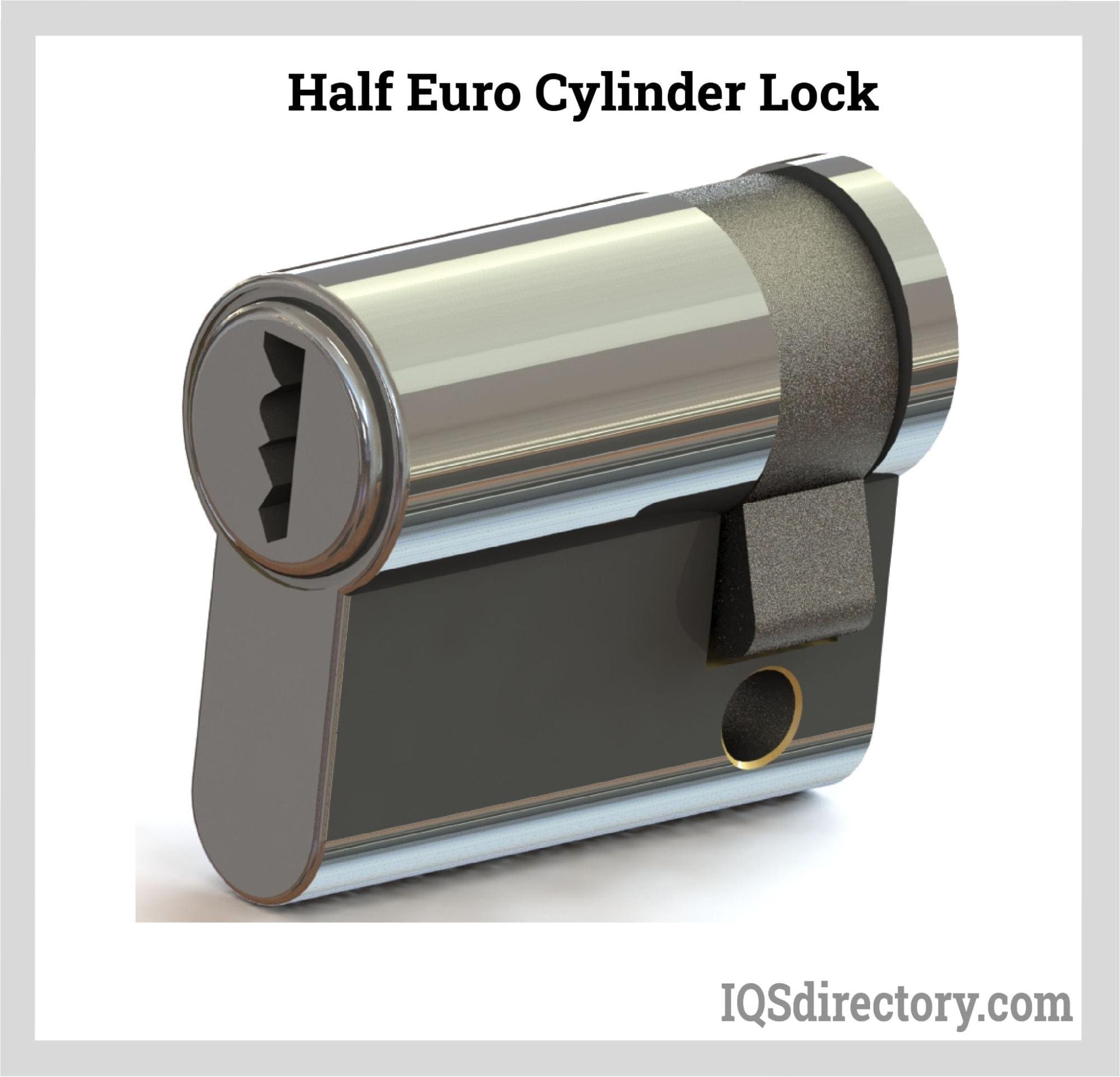 Half Euro Cylinder Lock