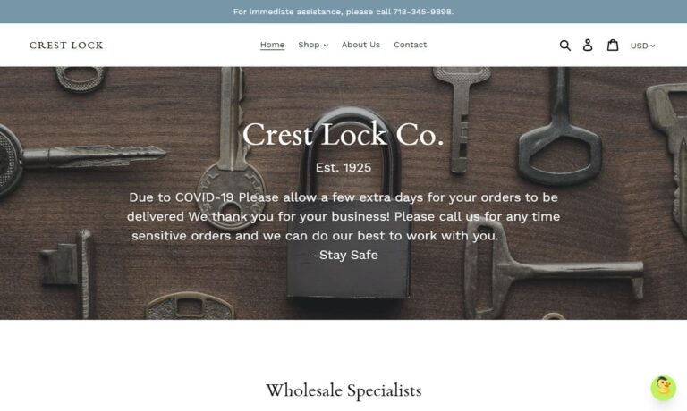 Crest Lock Co., Inc.